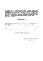 38-PREDLOG RESENJA O DAVANJU SAGLASNOSTI NA ODLUKU KOMISIJE ZA UTVRDJIVANJE OSNOVA I VISINE NAKNADE STETE NASTALE USLED UJEDA PASA LUTALICA BR 323 8 2026 02 OD 16 03 2026 GOD